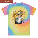 Bee Happy Gnome Premium Tie-dye Unisex Shirt