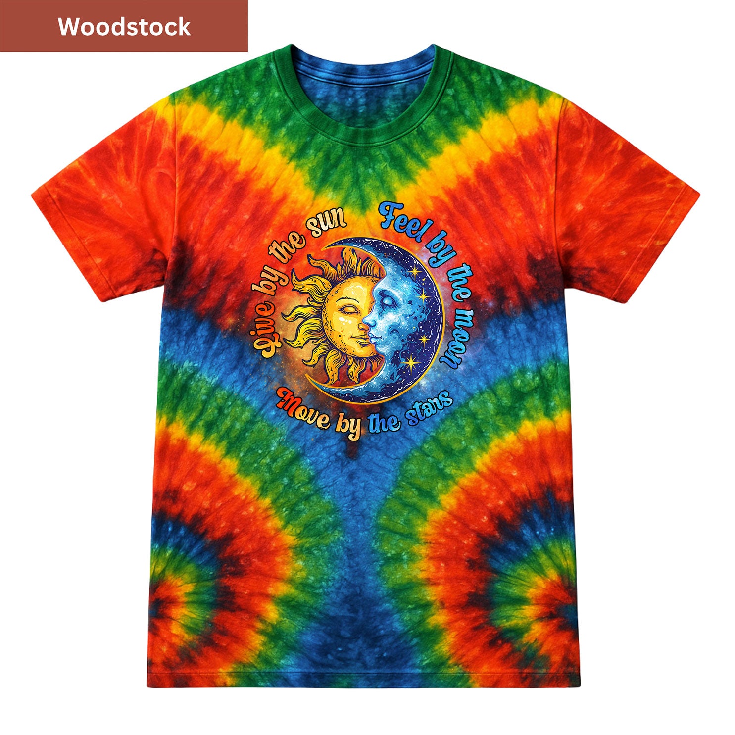 Live by the Sun Premium Tie-dye Unisex Shirt