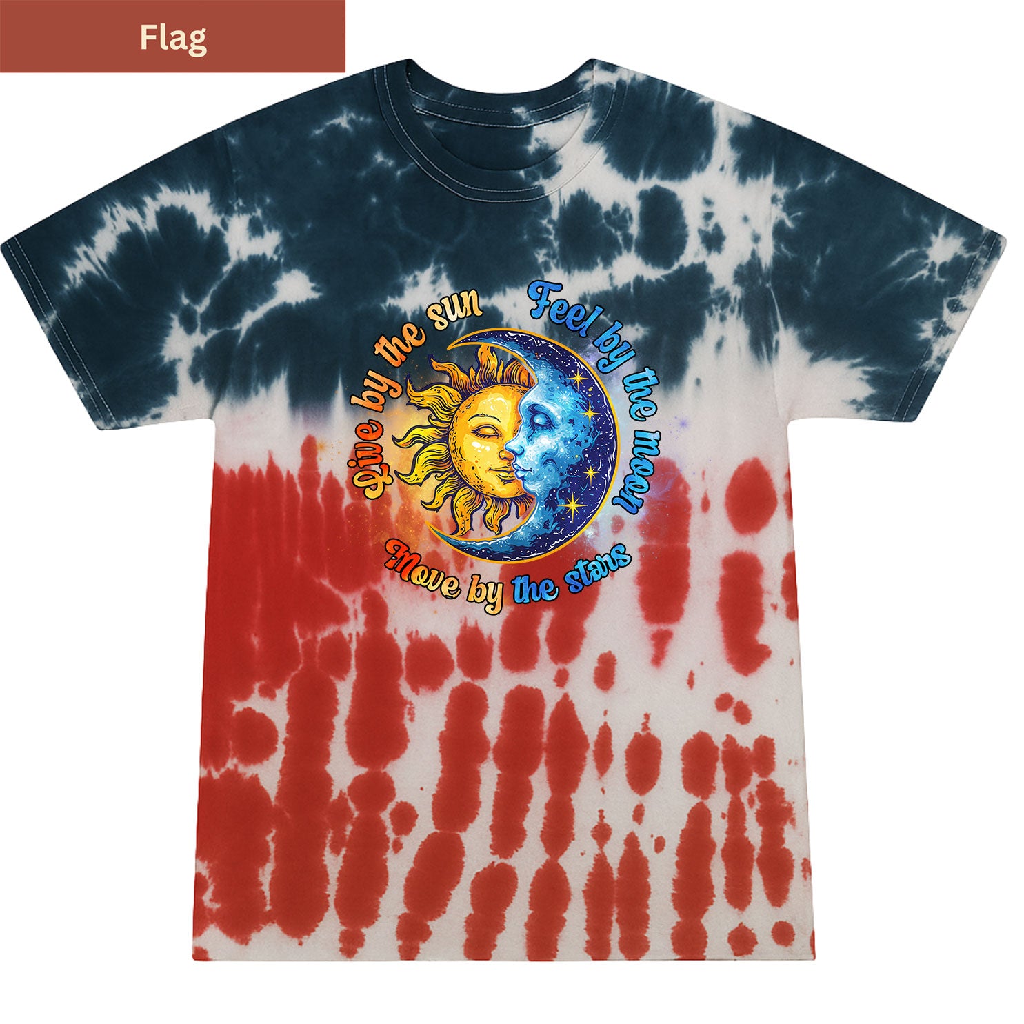 Live by the Sun Premium Tie-dye Unisex Shirt