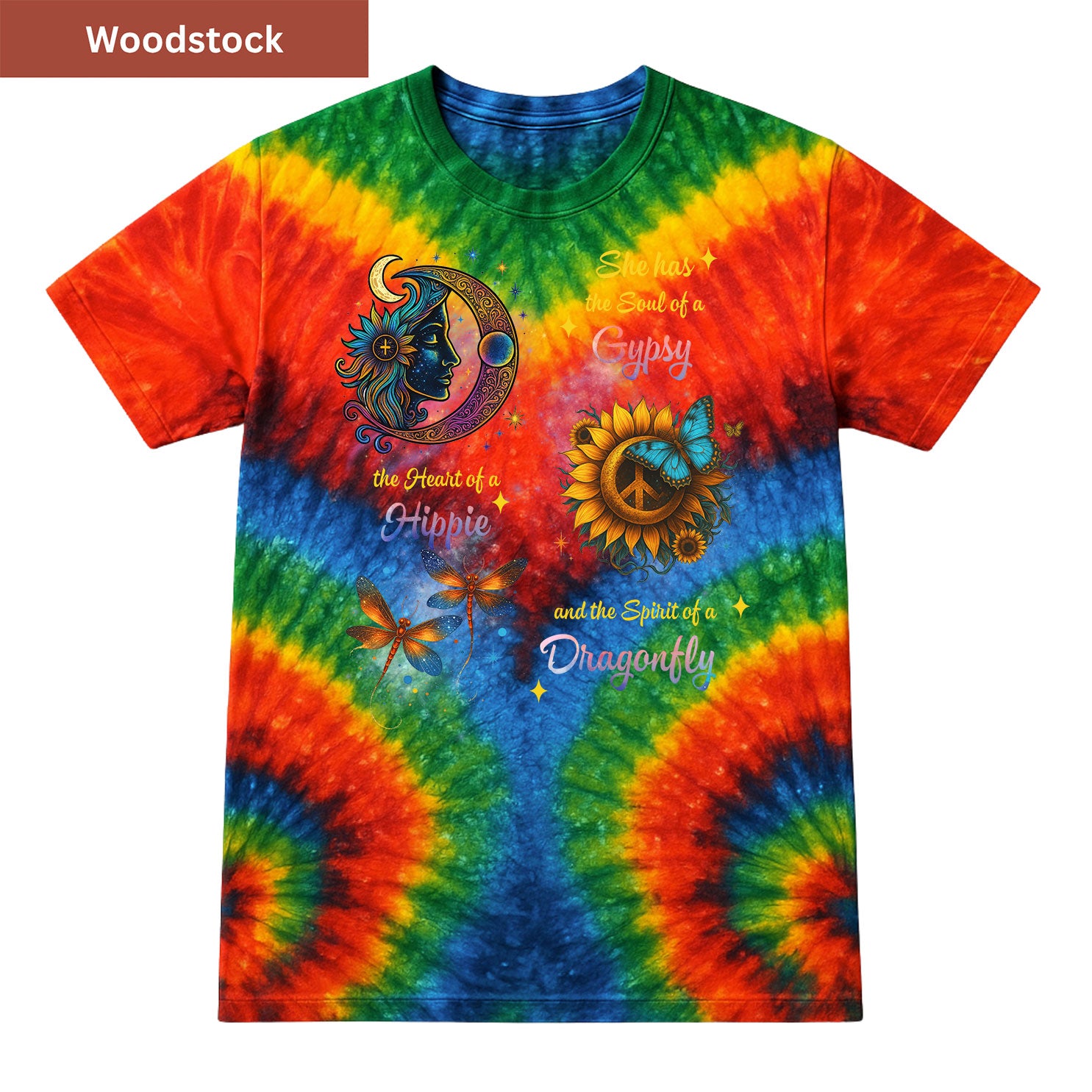Soul of a Gypsy Premium Tie-dye Unisex Shirt