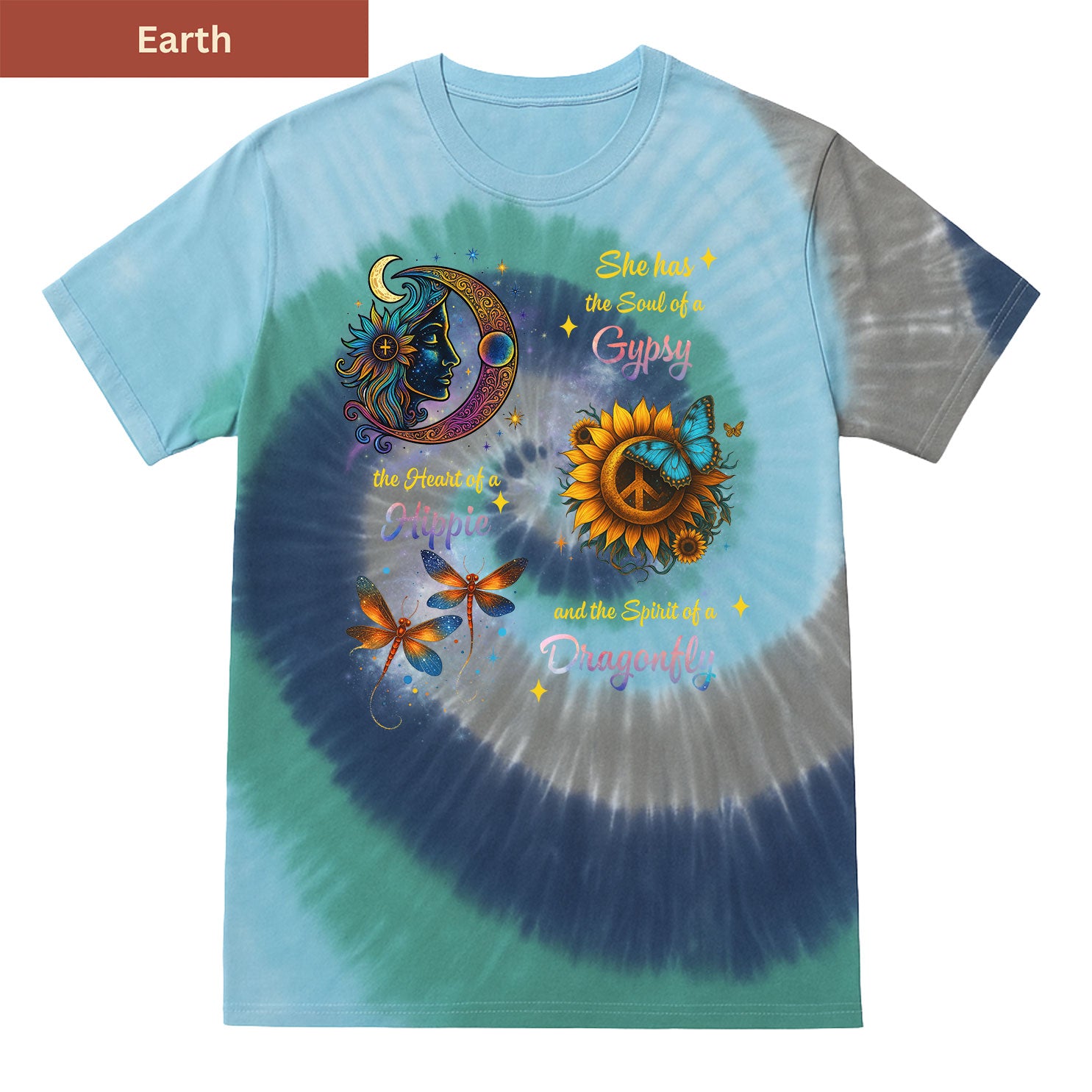 Soul of a Gypsy Premium Tie-dye Unisex Shirt