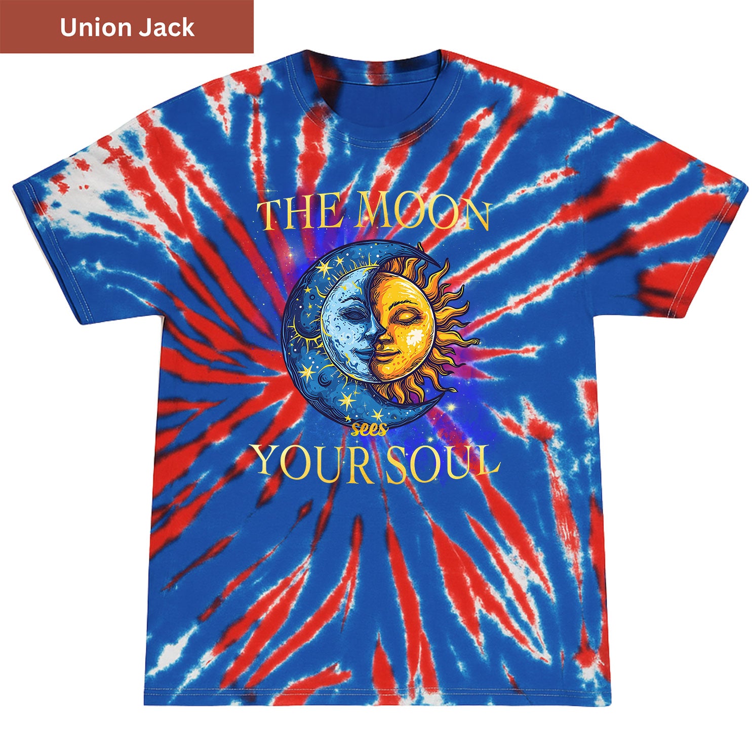 Sees your soul Premium Tie-dye Unisex Shirt