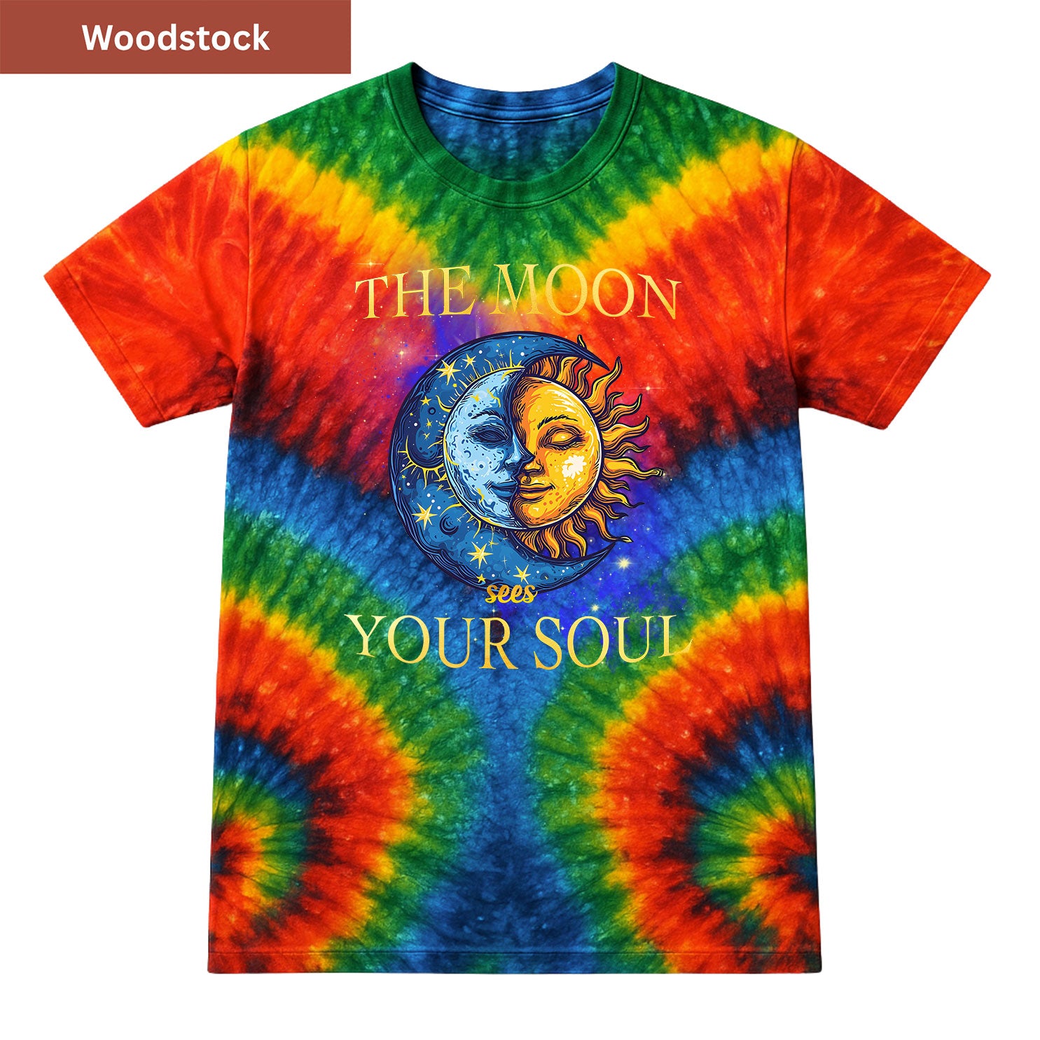 Sees your soul Premium Tie-dye Unisex Shirt