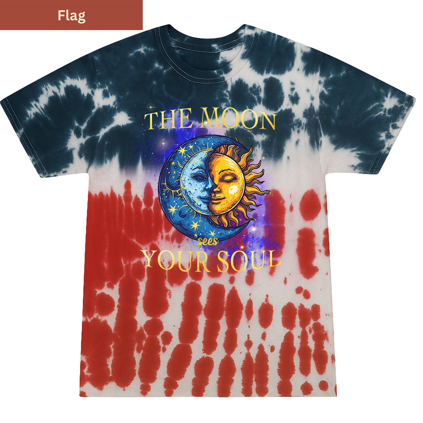 Sees your soul Premium Tie-dye Unisex Shirt