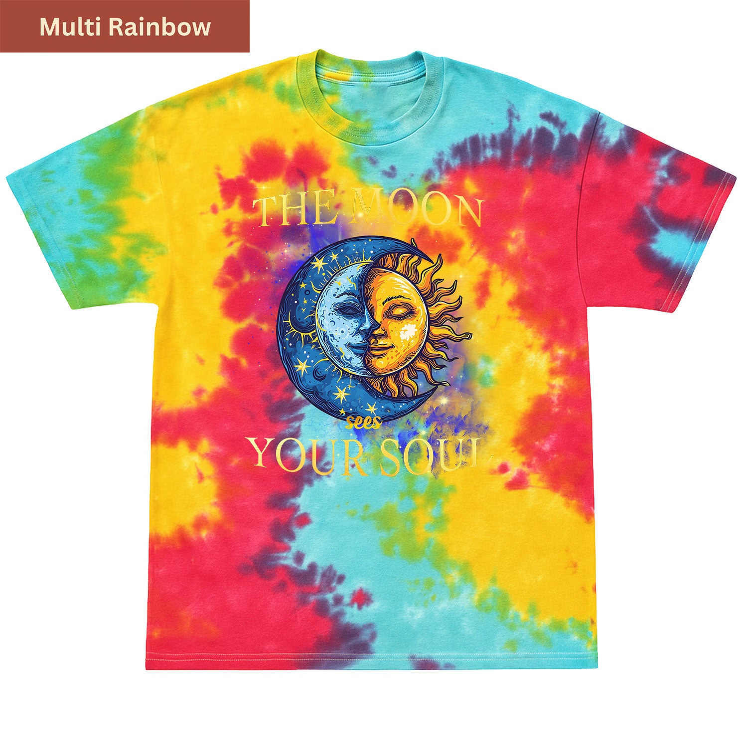 Sees your soul Premium Tie-dye Unisex Shirt