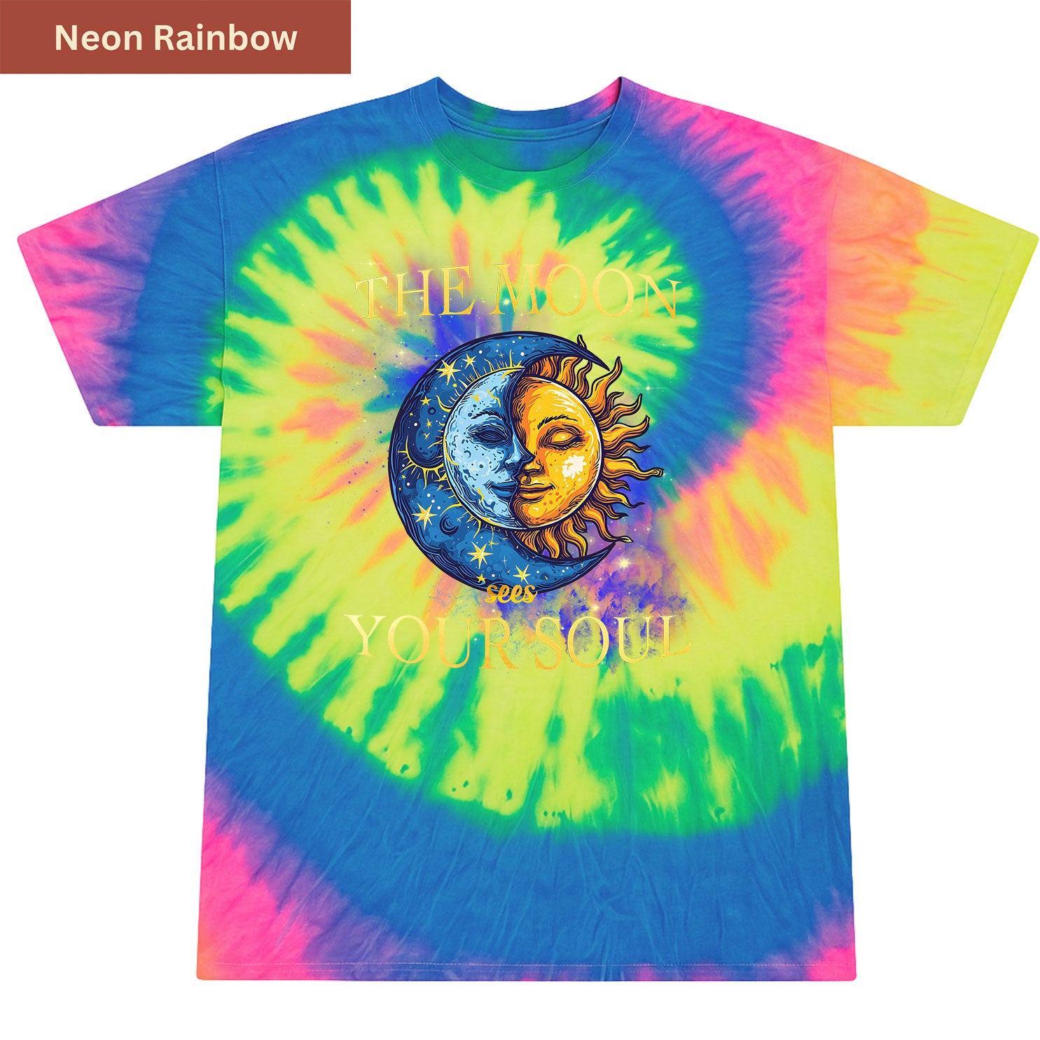 Sees your soul Premium Tie-dye Unisex Shirt