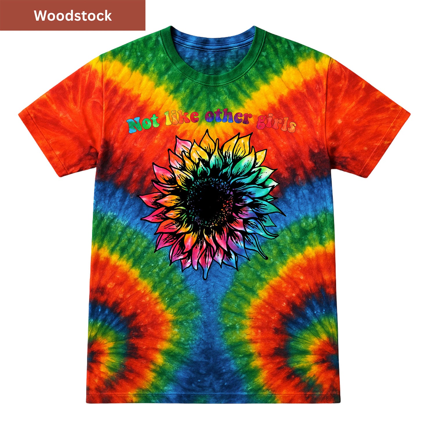 Not Like Other Girls Premium Tie-dye Unisex Shirt