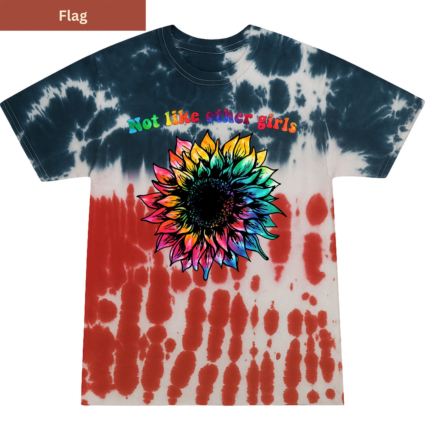 Not Like Other Girls Premium Tie-dye Unisex Shirt