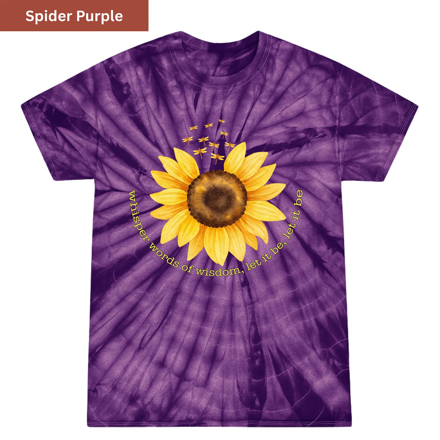 Whisper Words of Wisdom Premium Tie-dye Unisex Shirt
