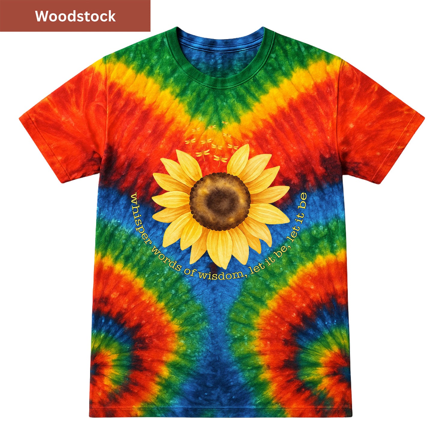 Whisper Words of Wisdom Premium Tie-dye Unisex Shirt