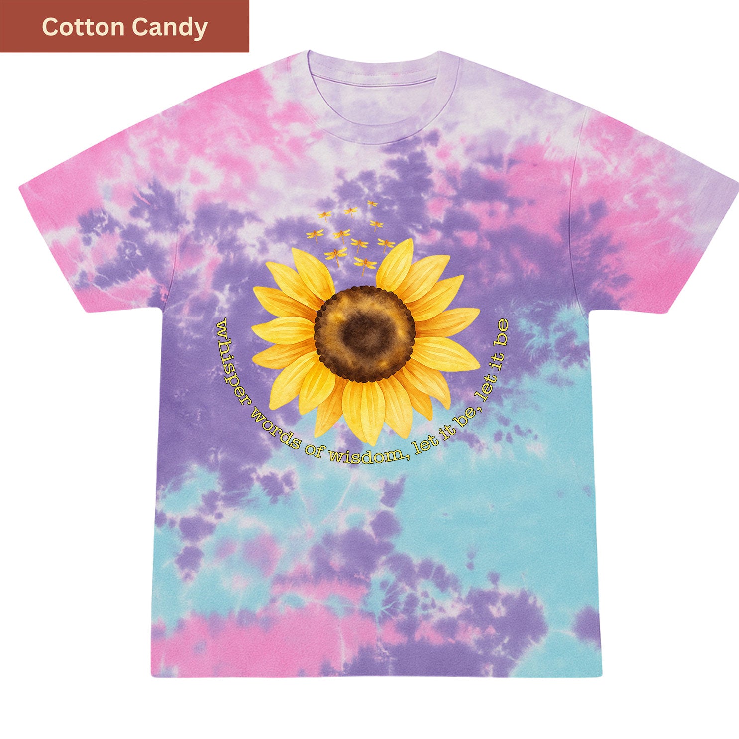 Whisper Words of Wisdom Premium Tie-dye Unisex Shirt