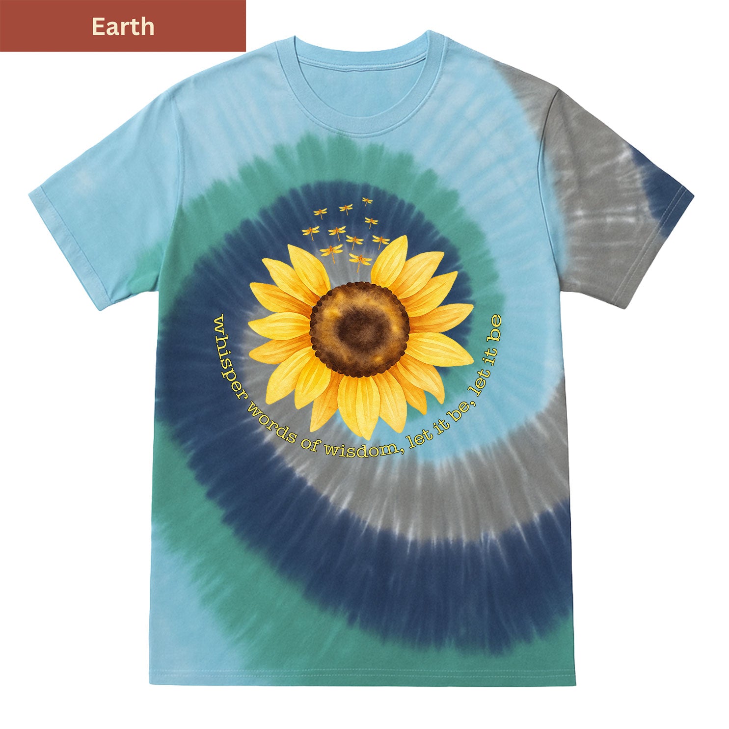 Whisper Words of Wisdom Premium Tie-dye Unisex Shirt