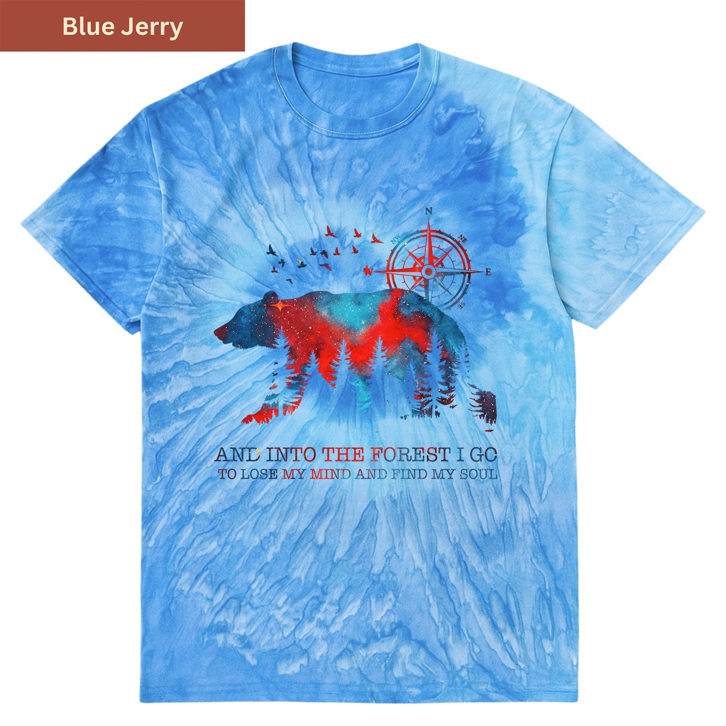 Find My Soul There Premium Tie-dye Unisex Shirt