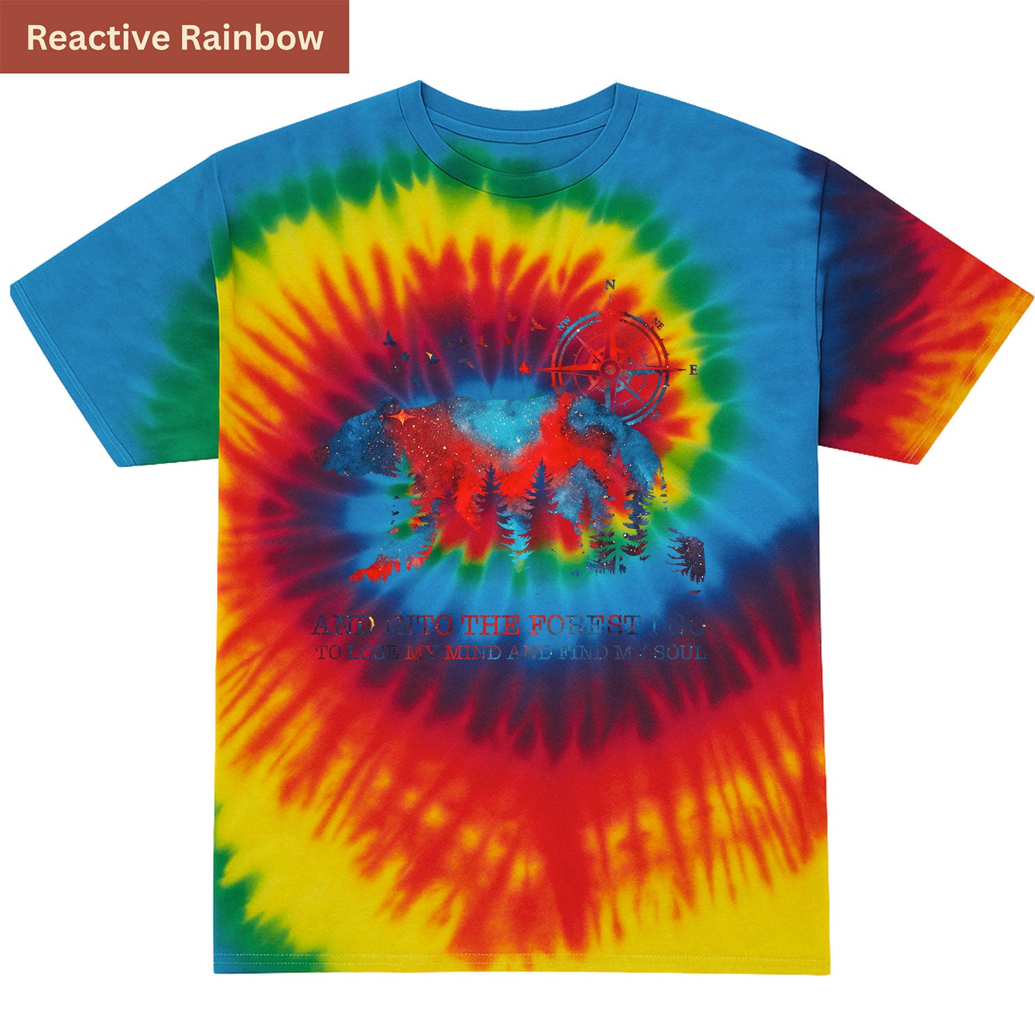 Find My Soul There Premium Tie-dye Unisex Shirt