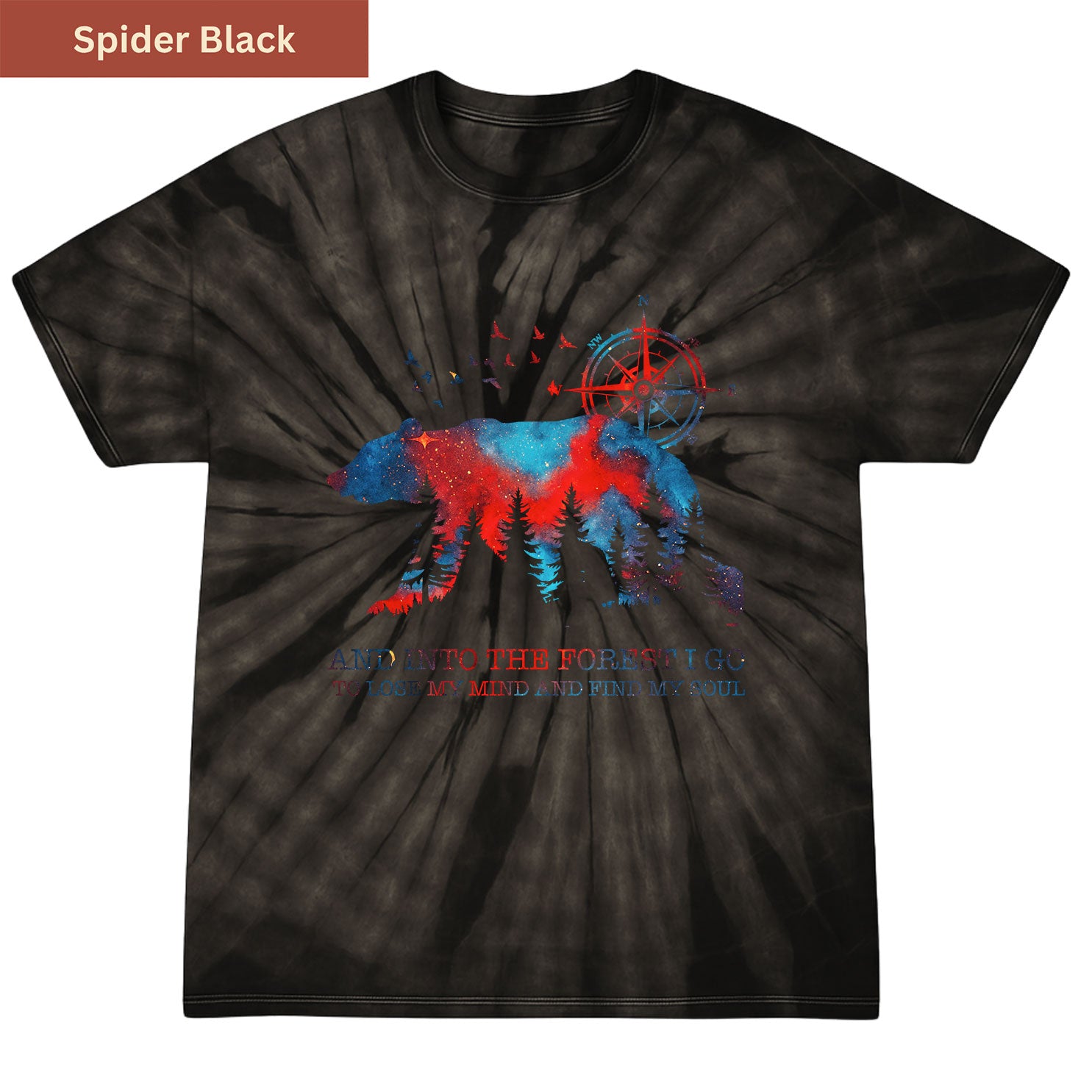 Find My Soul There Premium Tie-dye Unisex Shirt