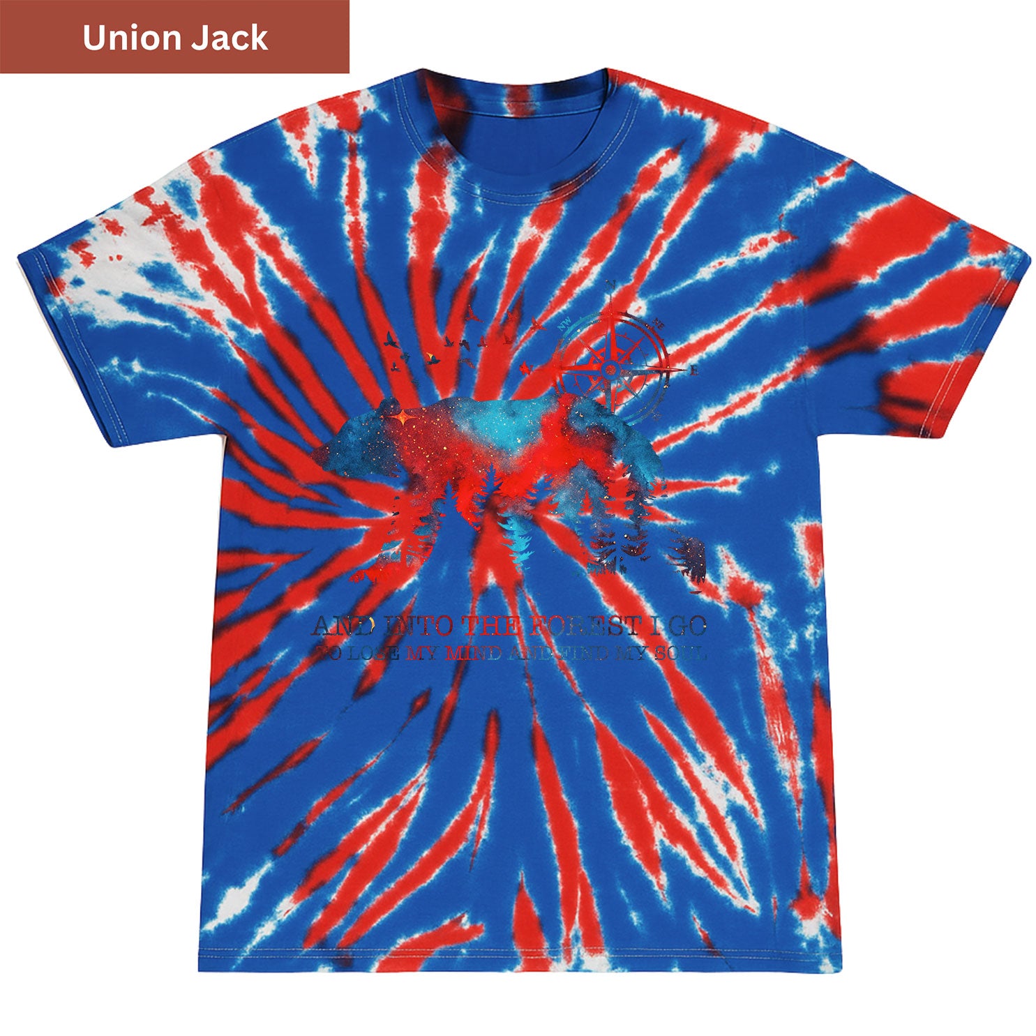 Find My Soul There Premium Tie-dye Unisex Shirt