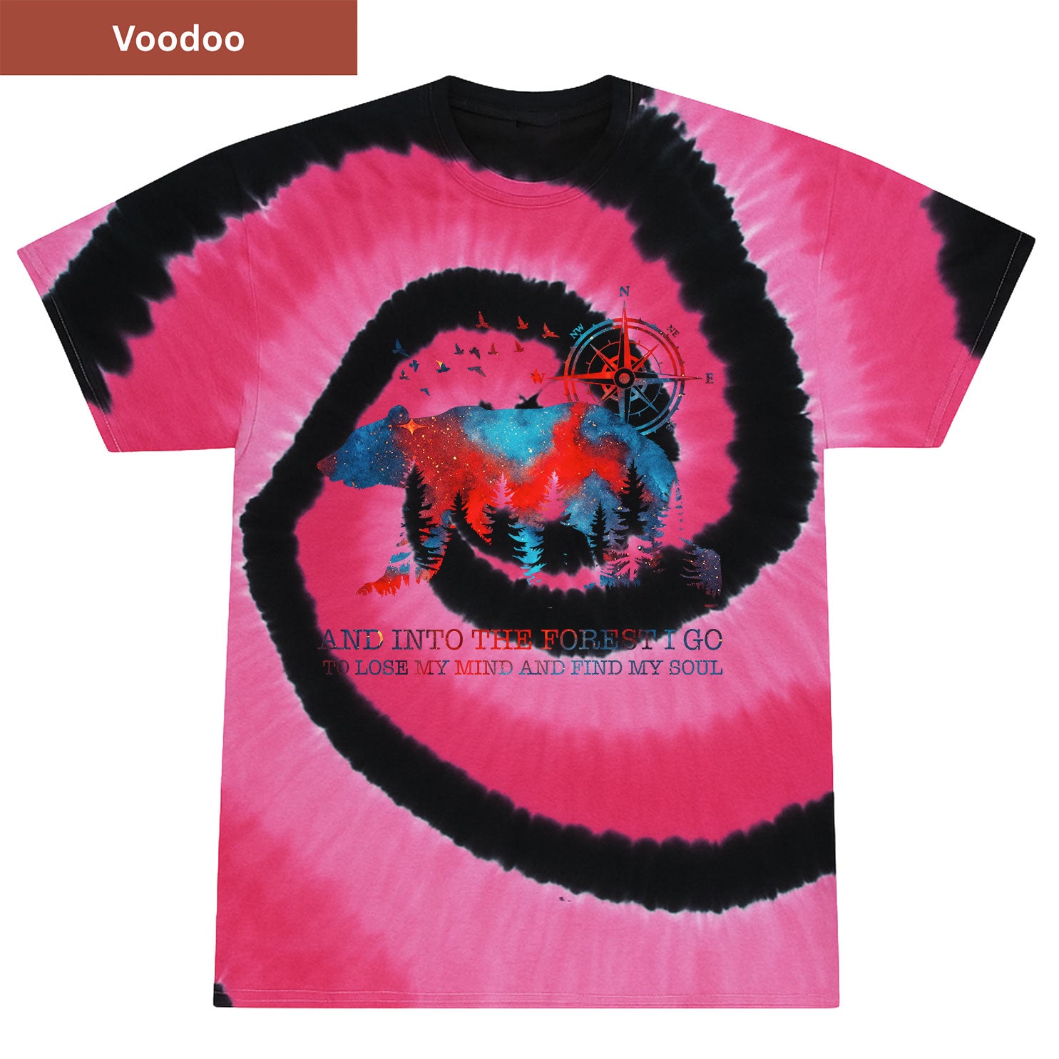 Find My Soul There Premium Tie-dye Unisex Shirt