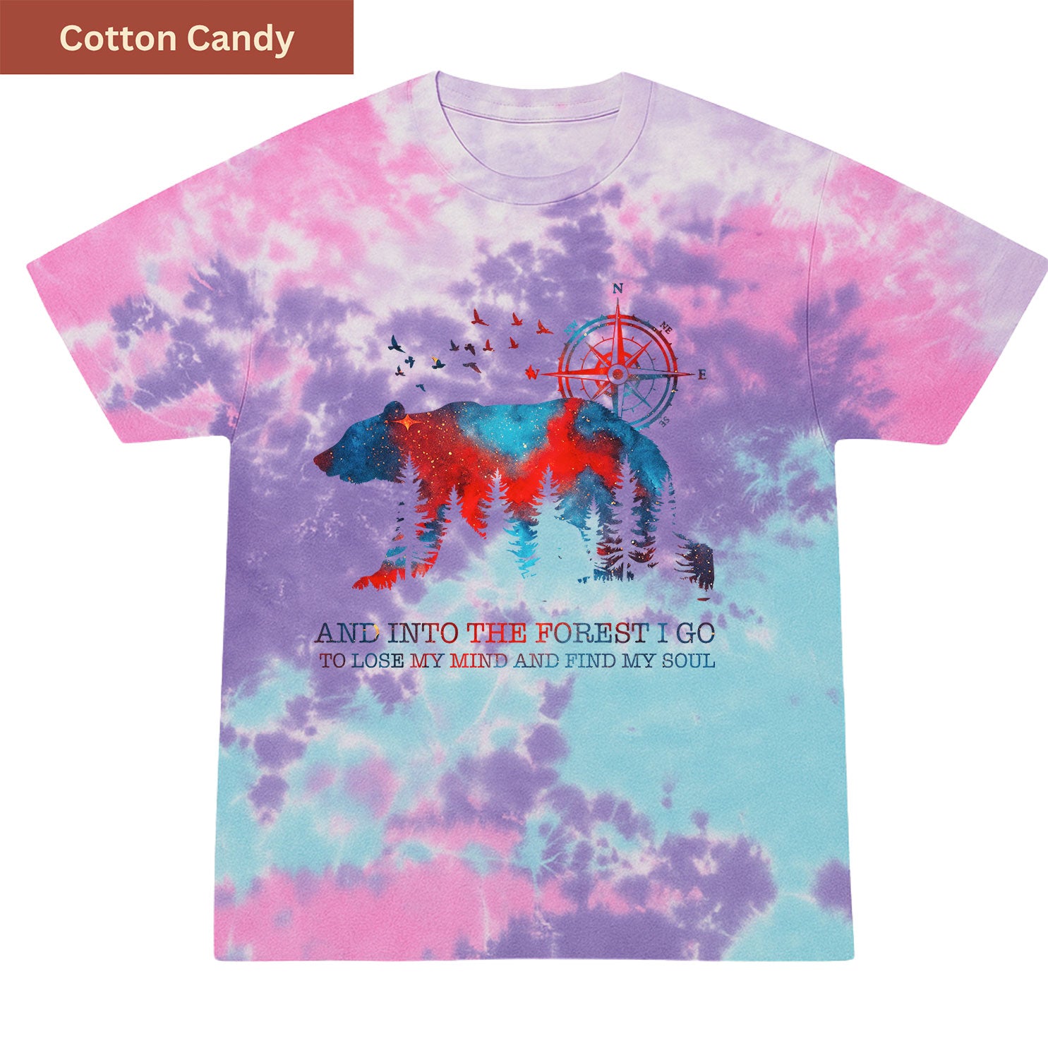Find My Soul There Premium Tie-dye Unisex Shirt