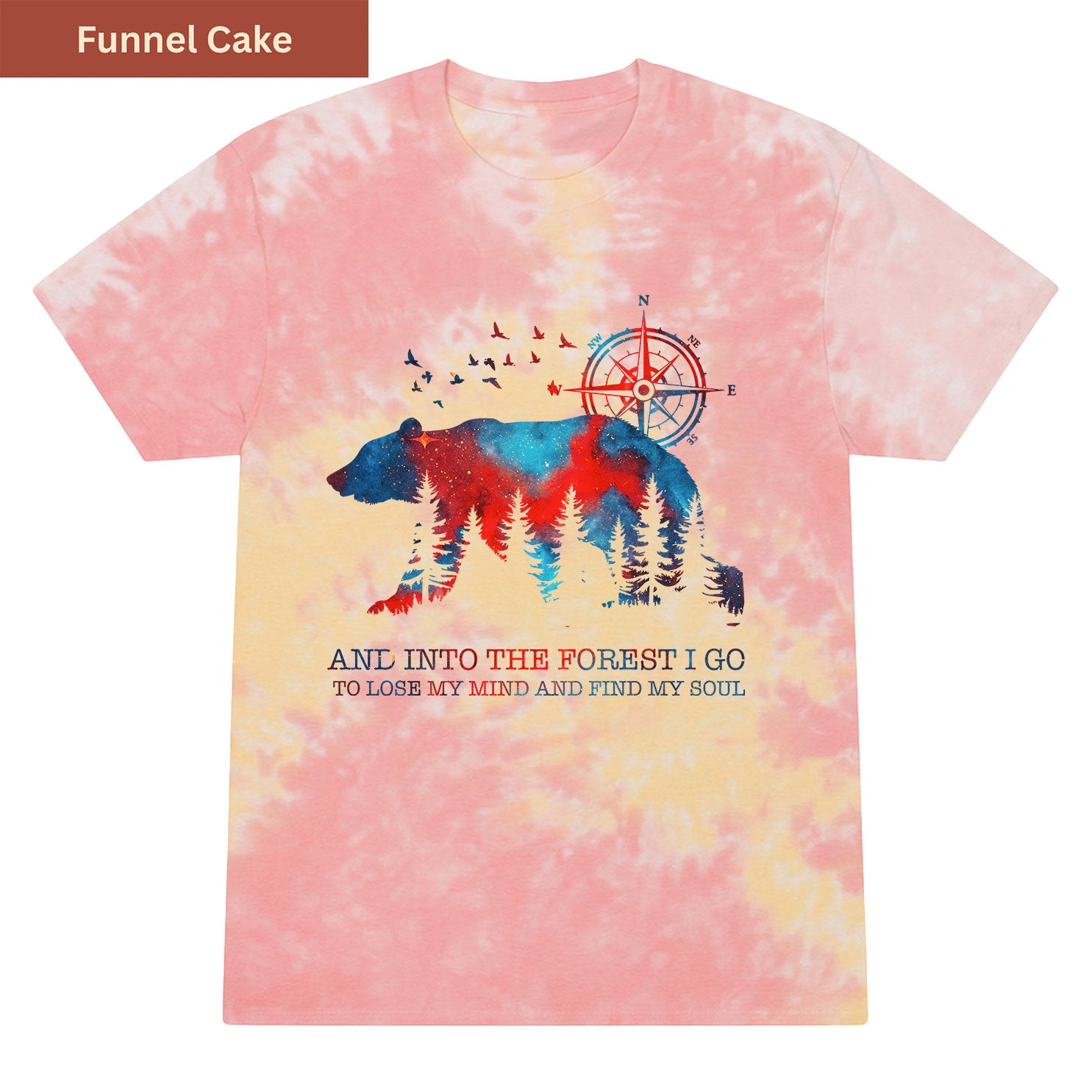 Find My Soul There Premium Tie-dye Unisex Shirt