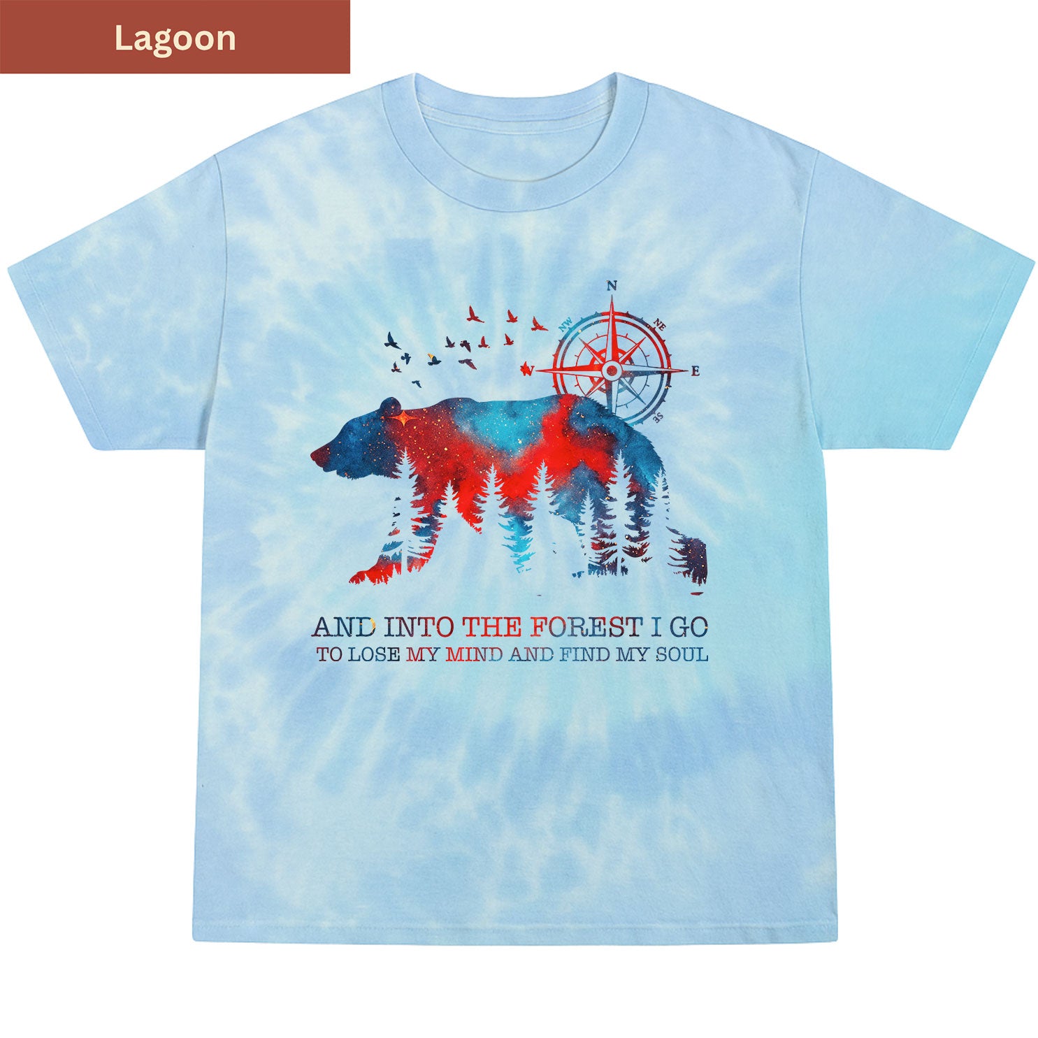 Find My Soul There Premium Tie-dye Unisex Shirt