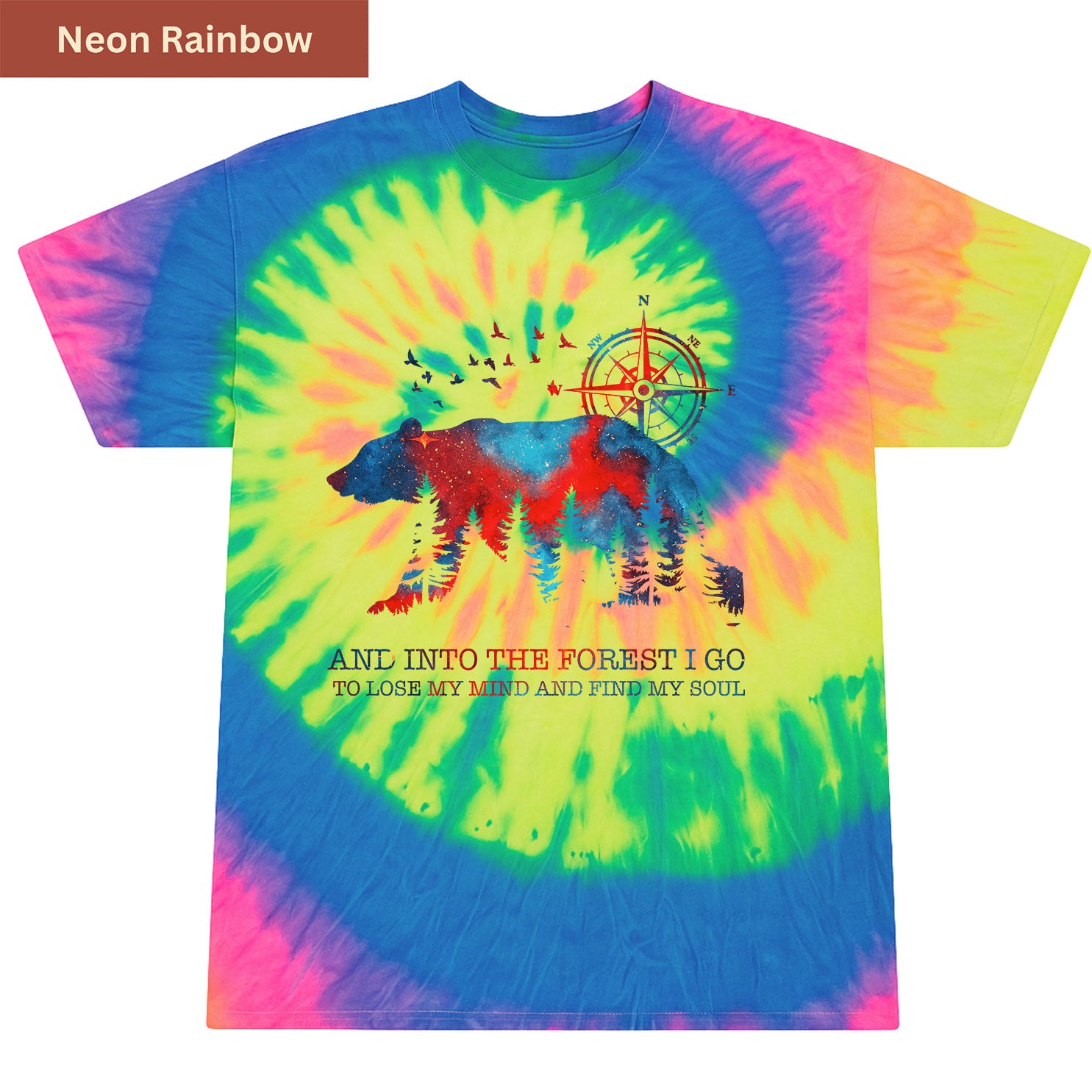 Find My Soul There Premium Tie-dye Unisex Shirt
