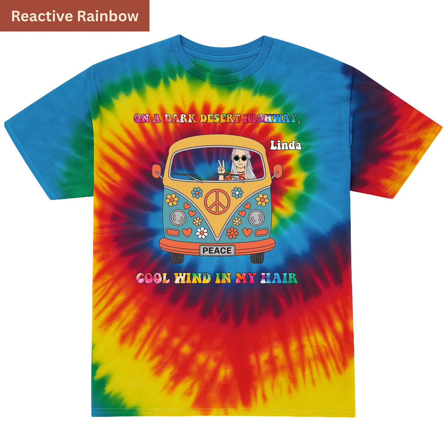 Cool Wind Vibes Premium Tie-dye Unisex Shirt