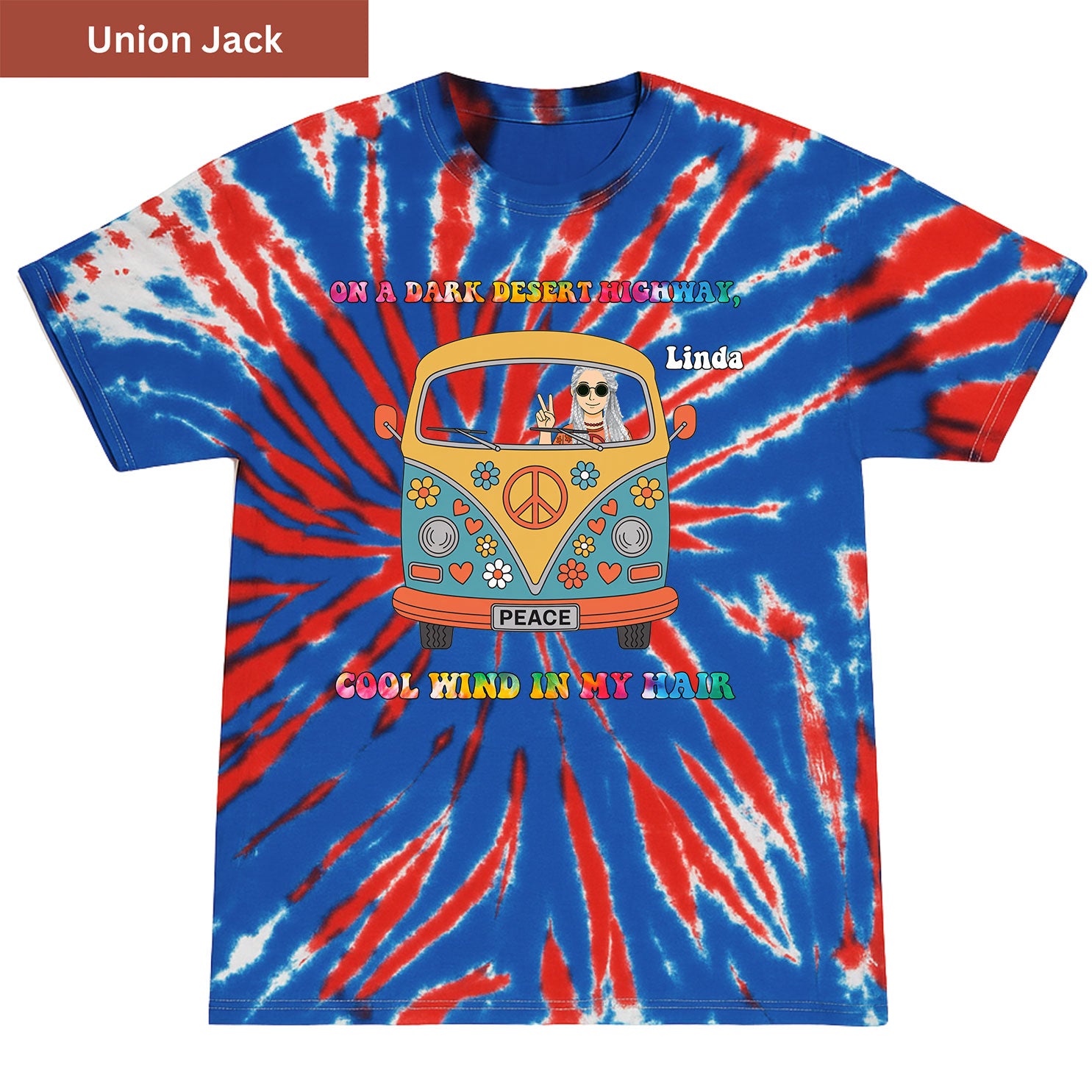 Cool Wind Vibes Premium Tie-dye Unisex Shirt