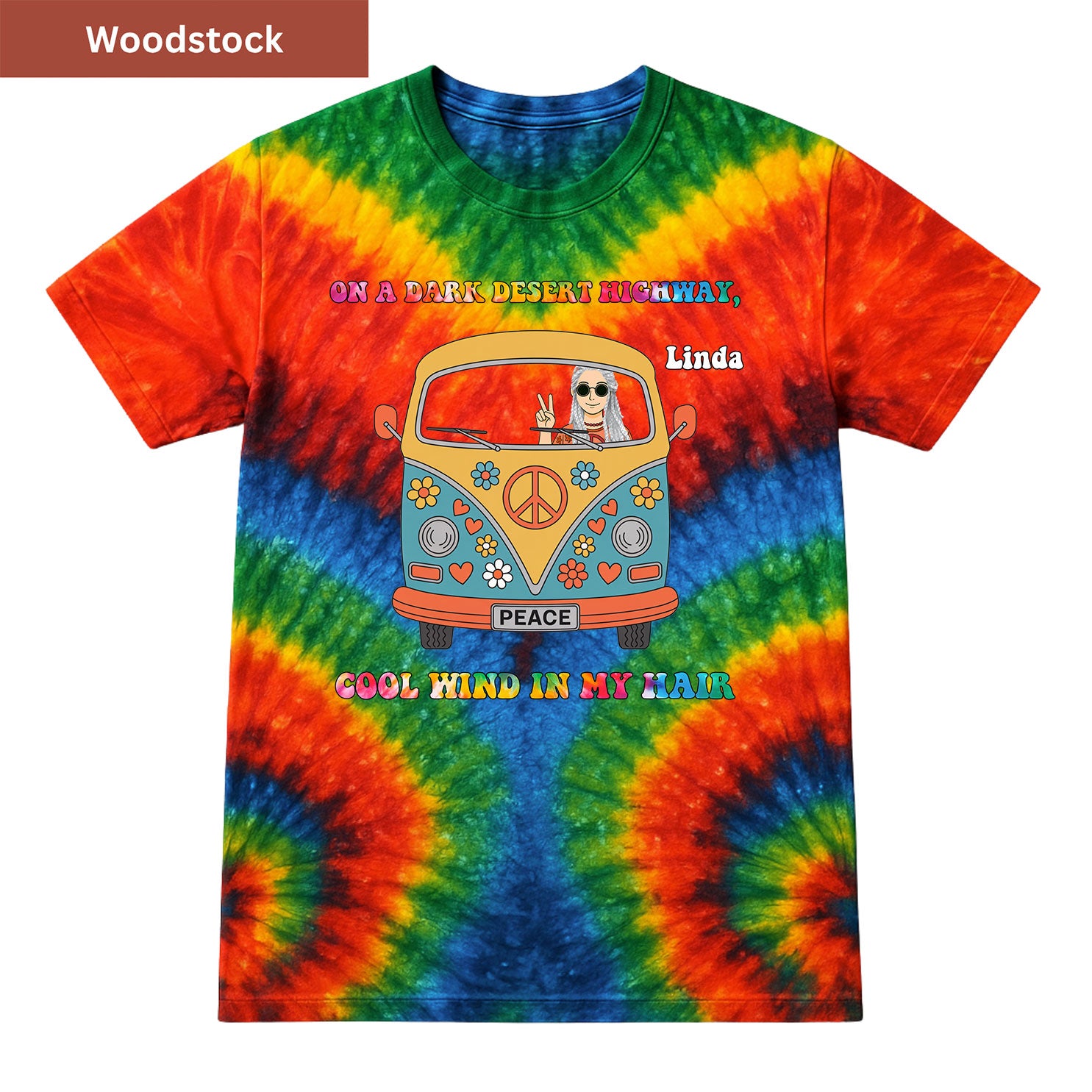 Cool Wind Vibes Premium Tie-dye Unisex Shirt
