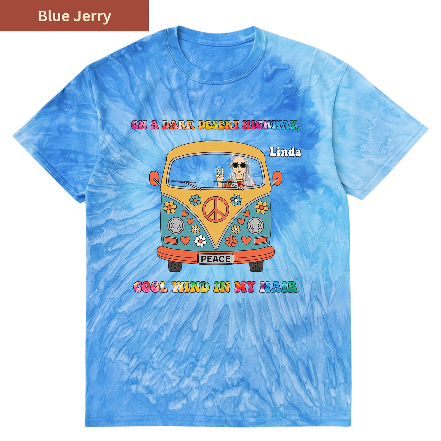 Cool Wind Vibes Premium Tie-dye Unisex Shirt