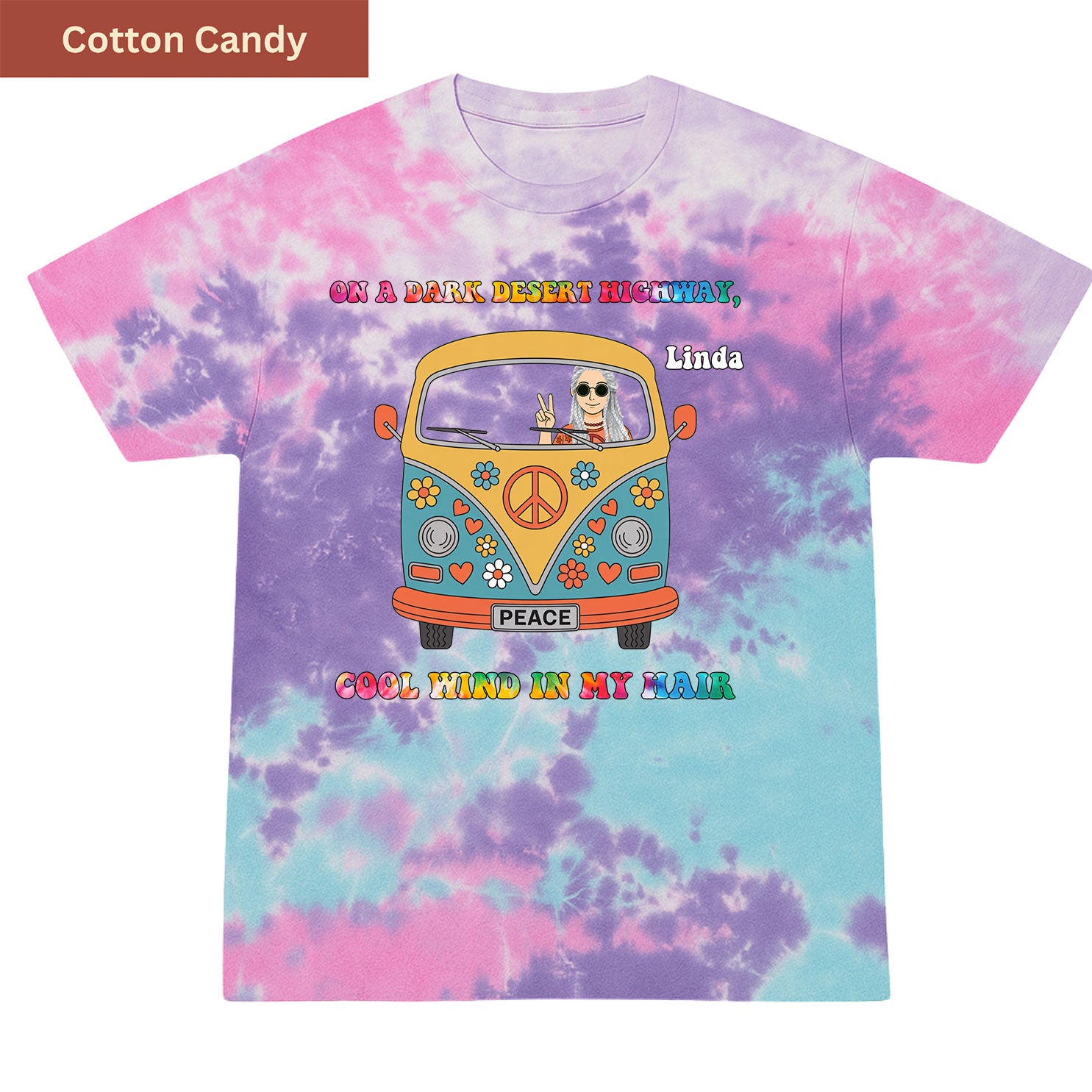 Cool Wind Vibes Premium Tie-dye Unisex Shirt