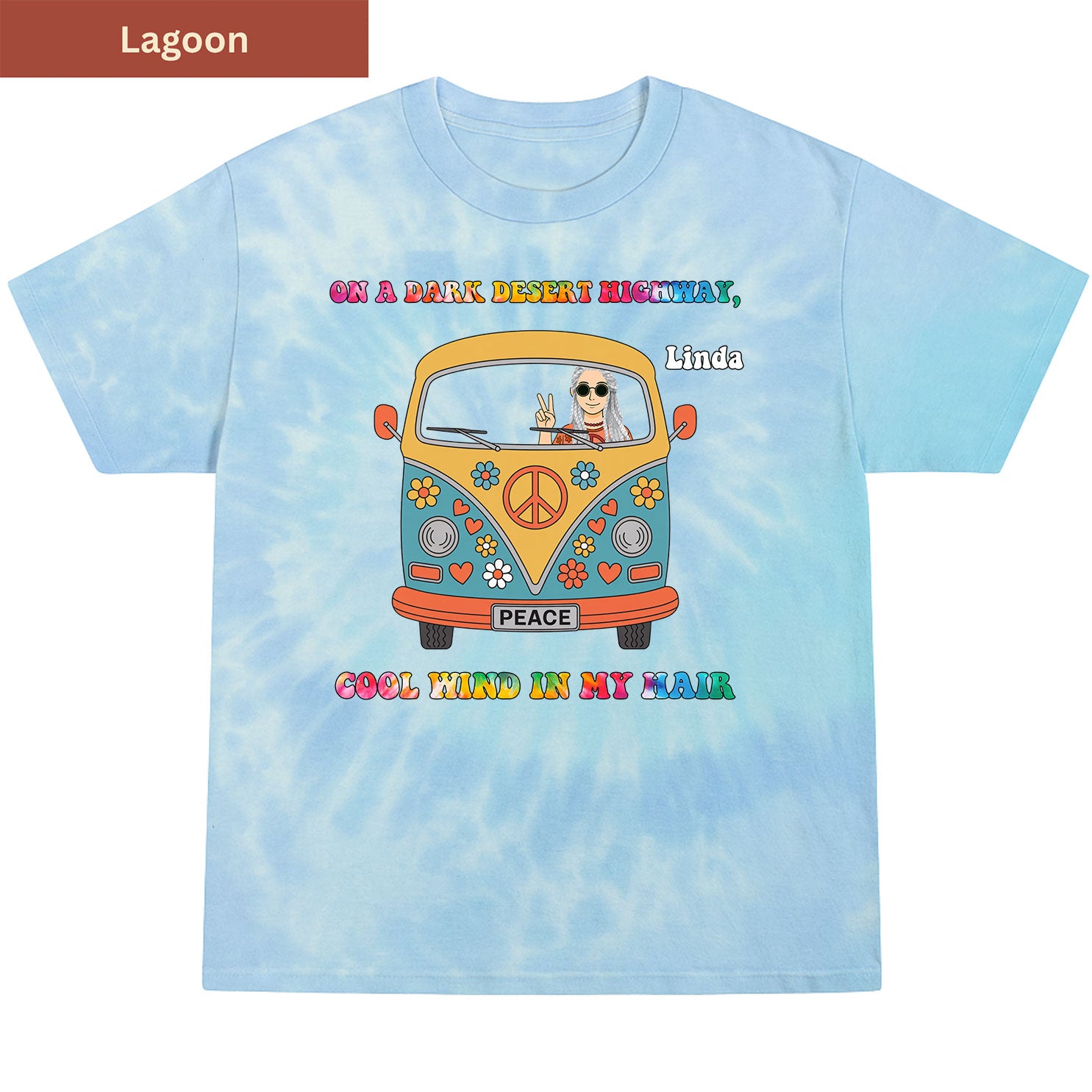 Cool Wind Vibes Premium Tie-dye Unisex Shirt