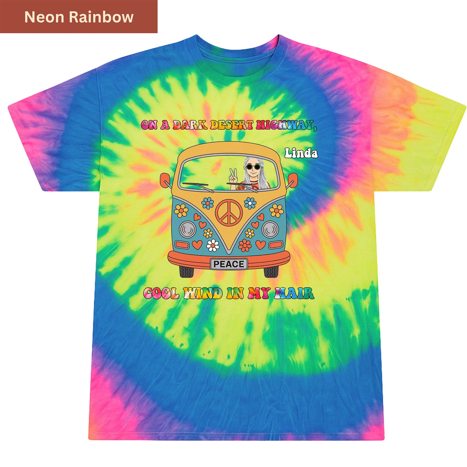 Cool Wind Vibes Premium Tie-dye Unisex Shirt
