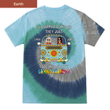 Groovy Grandparents Premium Tie-dye Unisex Shirt