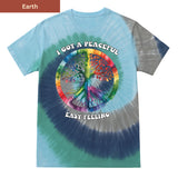 Peaceful Easy Feeling Premium Tie-dye Unisex Shirt