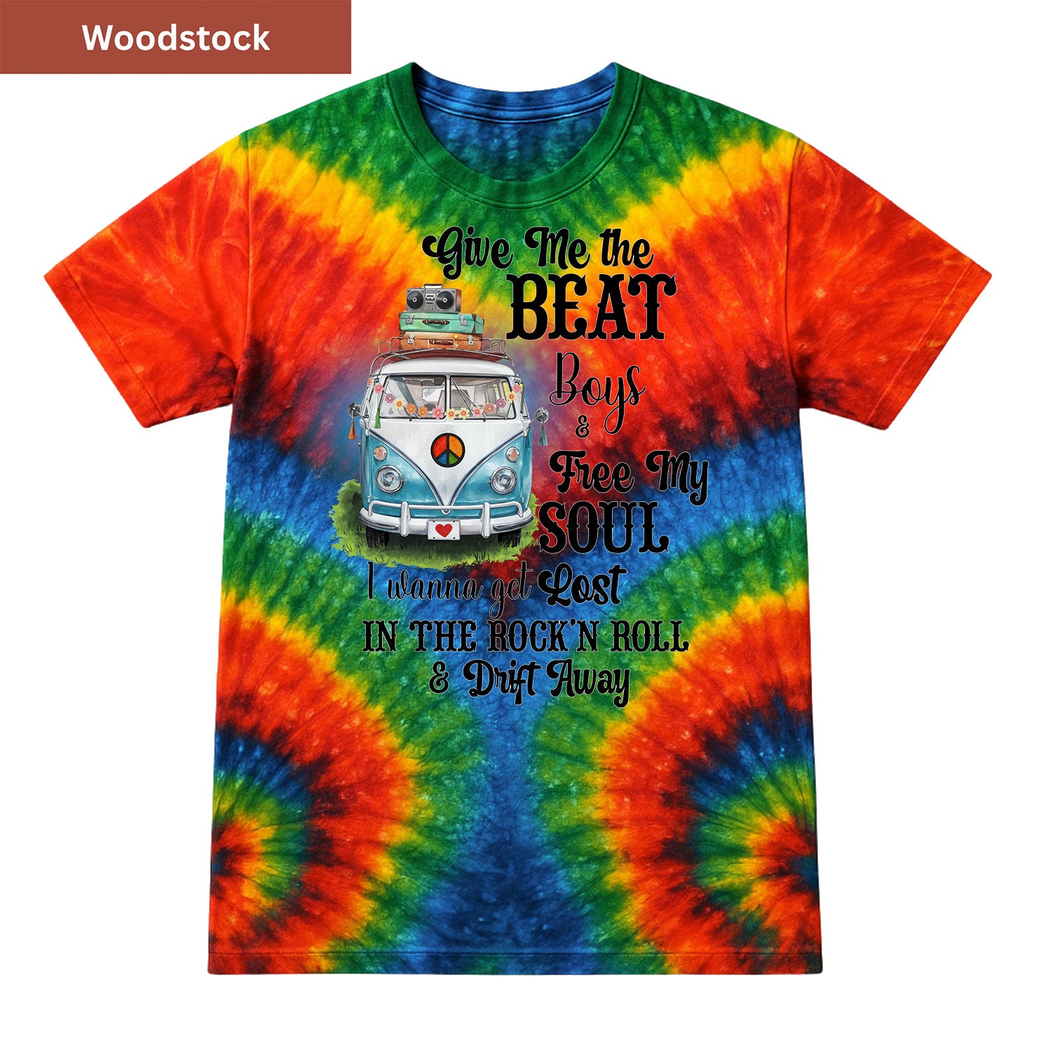 Give Me the Beat Premium Tie-dye Unisex Shirt