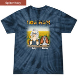Groovy Dog Mom Premium Tie-dye Unisex Shirt