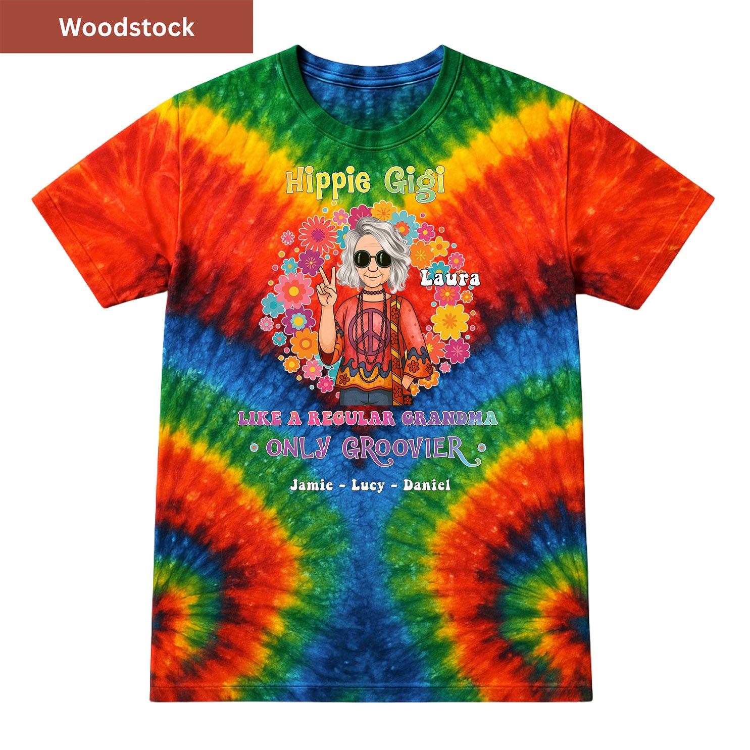 Hippie Gigi Premium Tie-dye Unisex Shirt