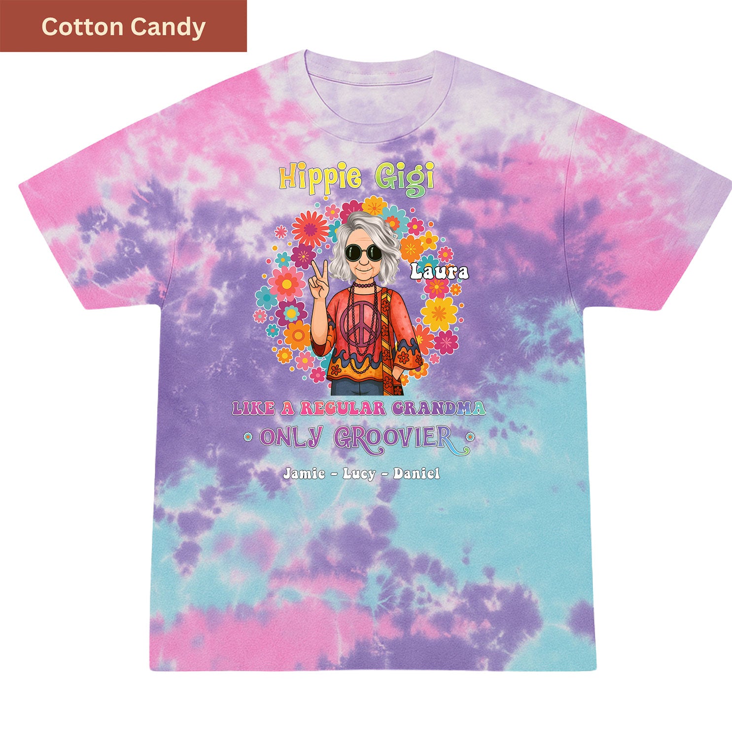 Hippie Gigi Premium Tie-dye Unisex Shirt