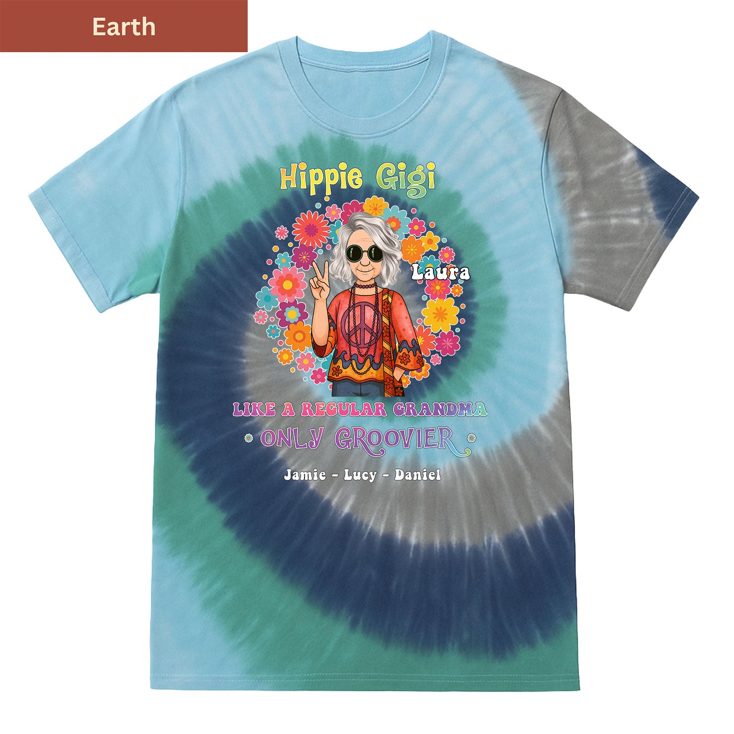 Hippie Gigi Premium Tie-dye Unisex Shirt