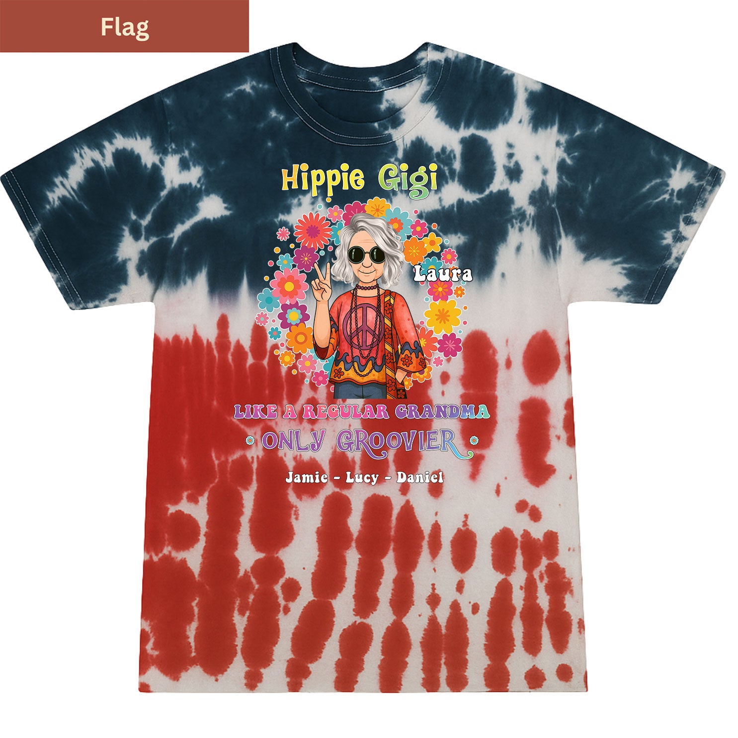 Hippie Gigi Premium Tie-dye Unisex Shirt