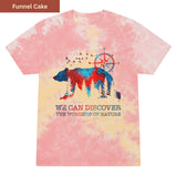 Grateful to Wander Premium Tie-dye Unisex Shirt