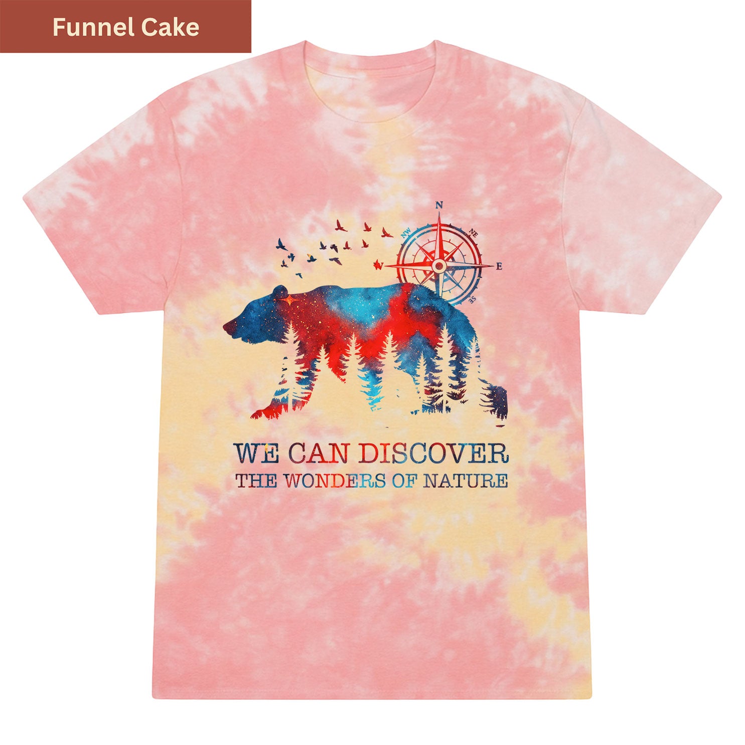 Grateful to Wander Premium Tie-dye Unisex Shirt