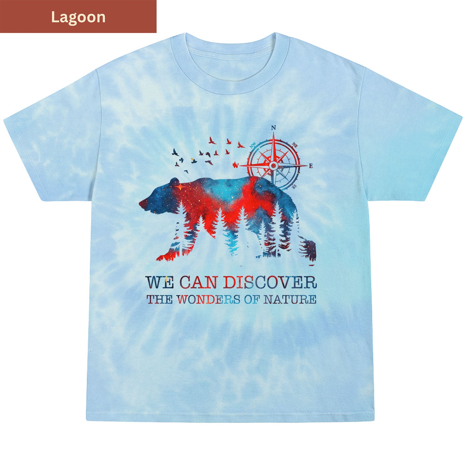 Grateful to Wander Premium Tie-dye Unisex Shirt