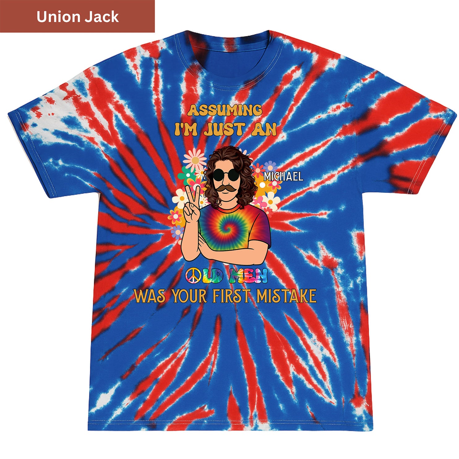 Groovy Old Premium Tie-dye Unisex Shirt