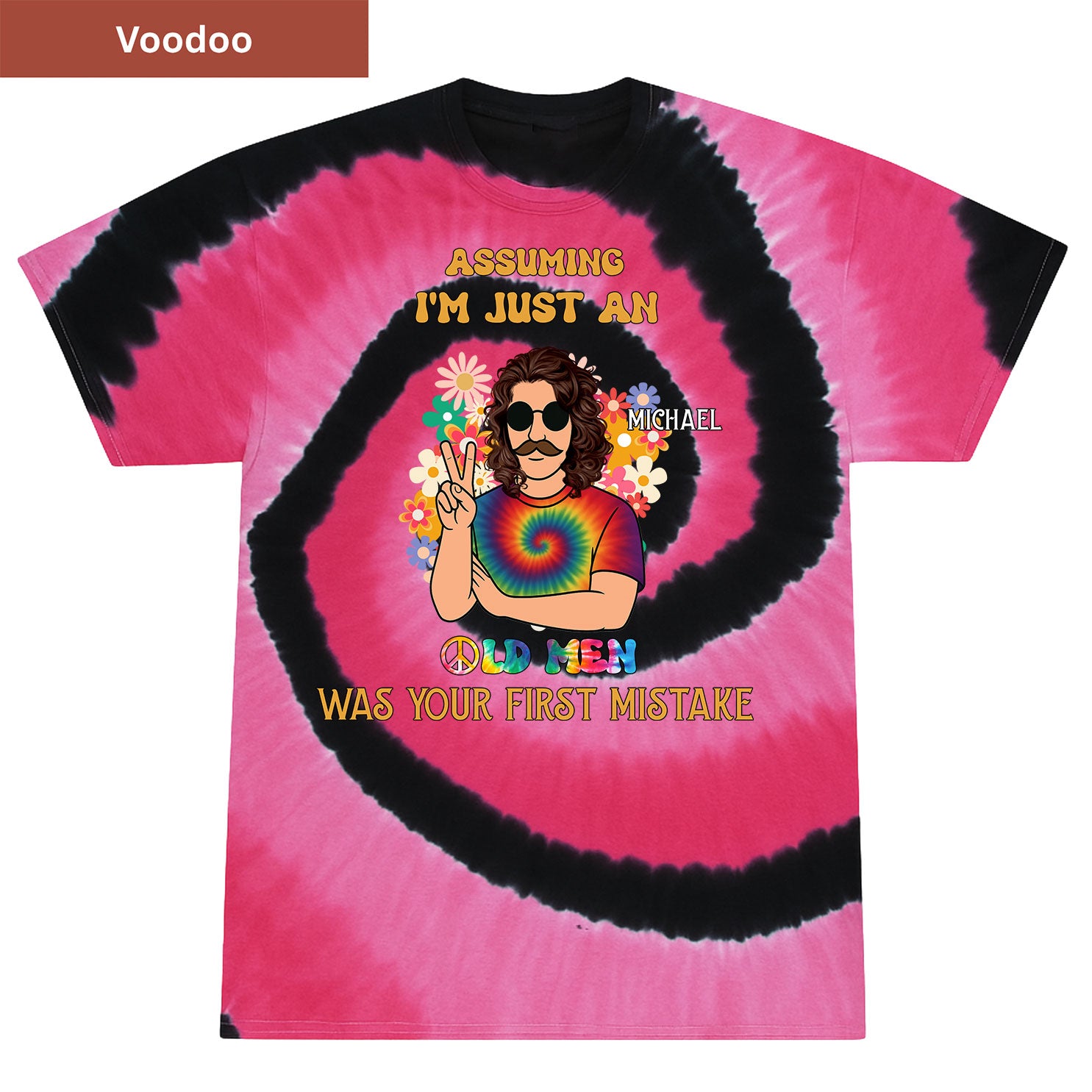 Groovy Old Premium Tie-dye Unisex Shirt