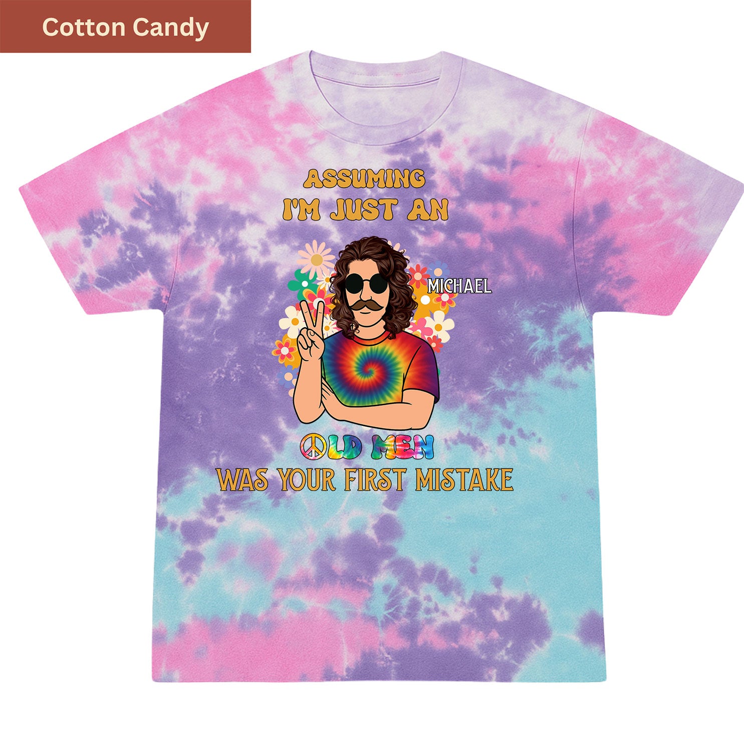 Groovy Old Premium Tie-dye Unisex Shirt