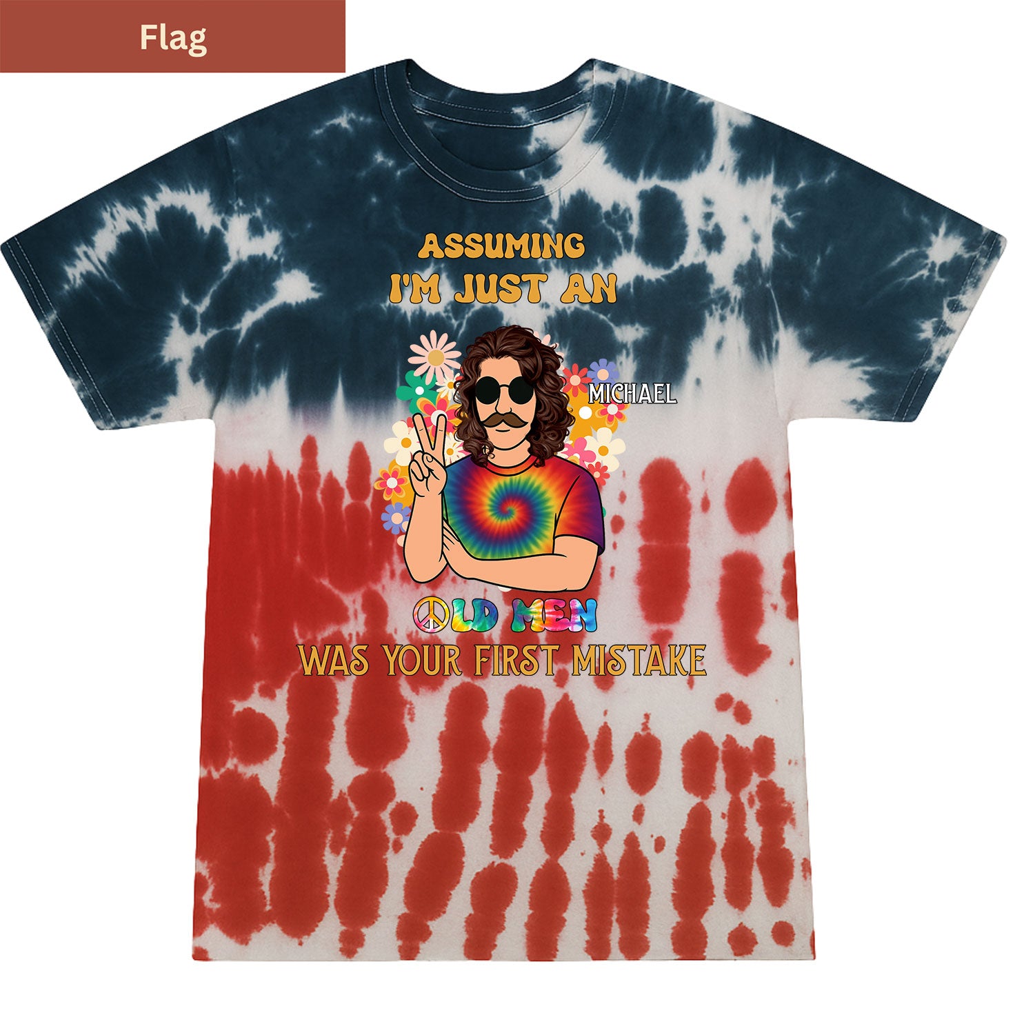 Groovy Old Premium Tie-dye Unisex Shirt