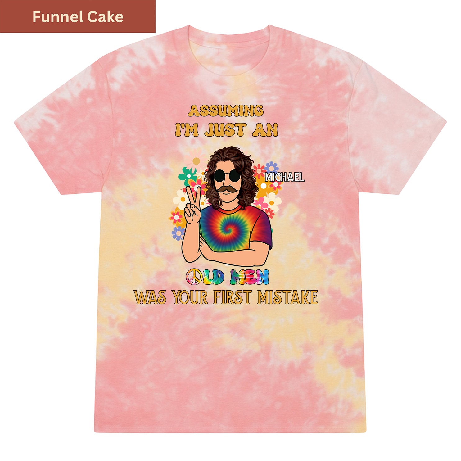 Groovy Old Premium Tie-dye Unisex Shirt
