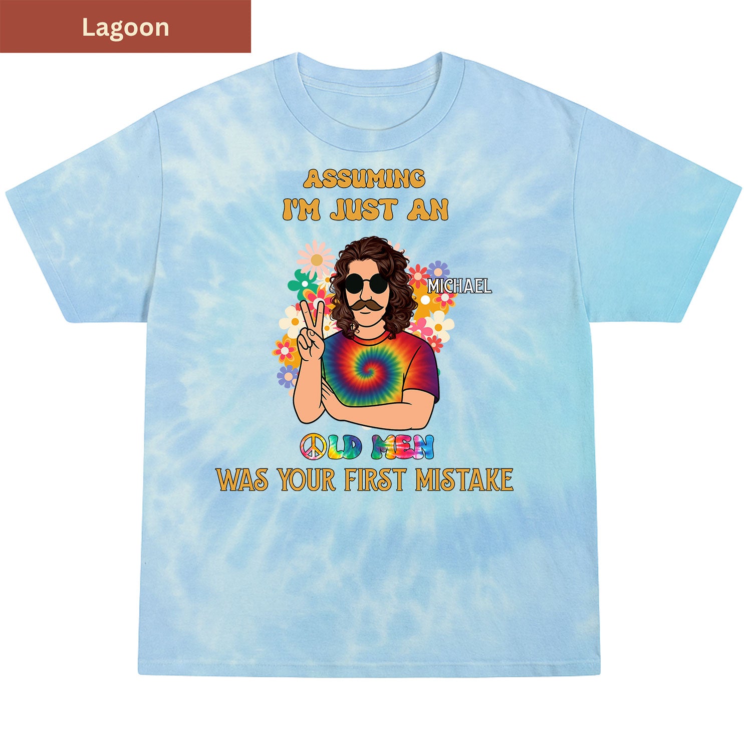 Groovy Old Premium Tie-dye Unisex Shirt