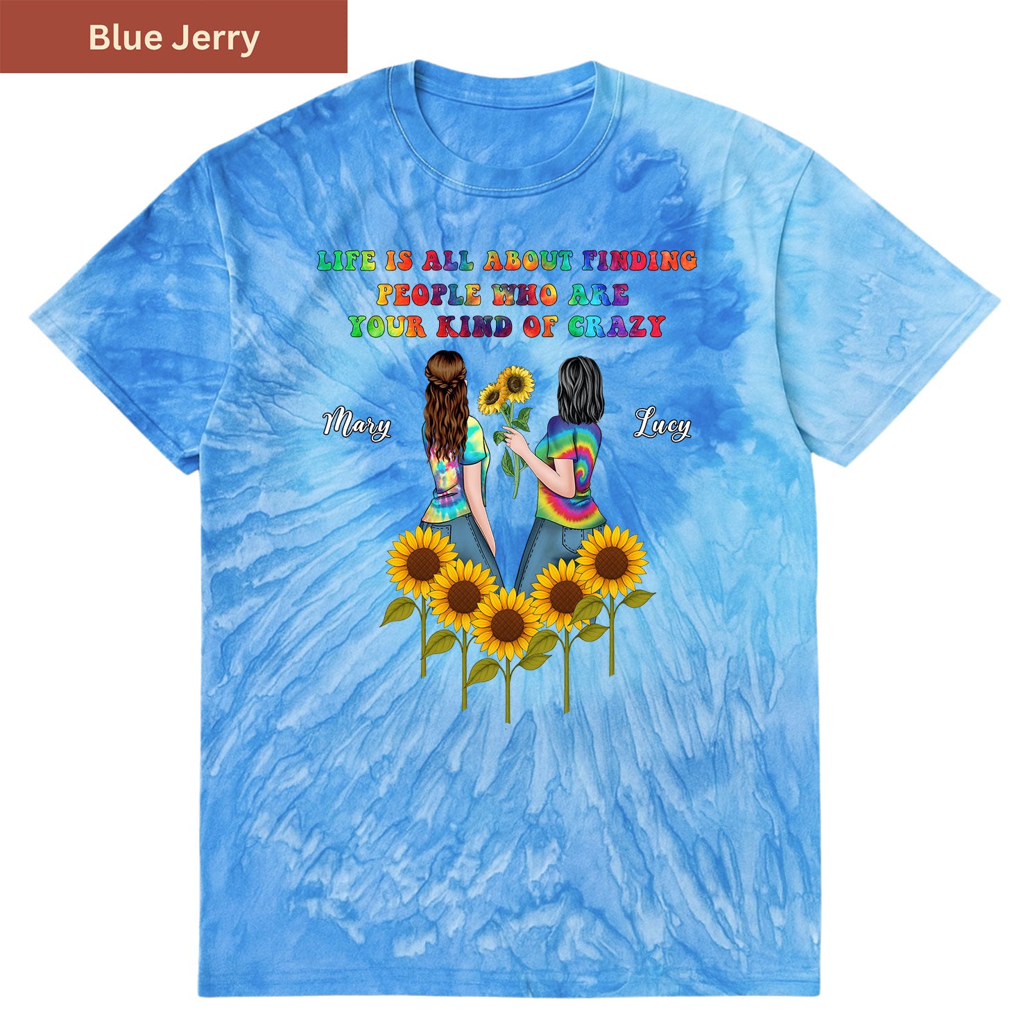 Bestie Girls Premium Tie-dye Unisex Shirt